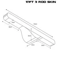 Nash Scope Ops Soft Protect Rod Skins 3 Rod